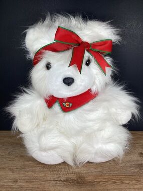 1987 Mrs Santa Bear Dayton Hudson Christmas Plush Vintage Stuffed Animal
